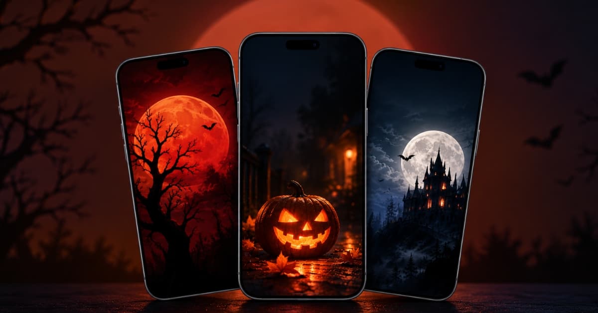 Download spooky Halloween wallpapers for iPhone in 4K