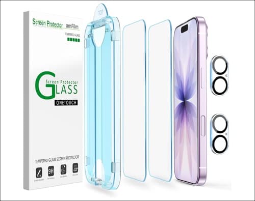 amFilm OneTouch Screen Protector for iPhone
