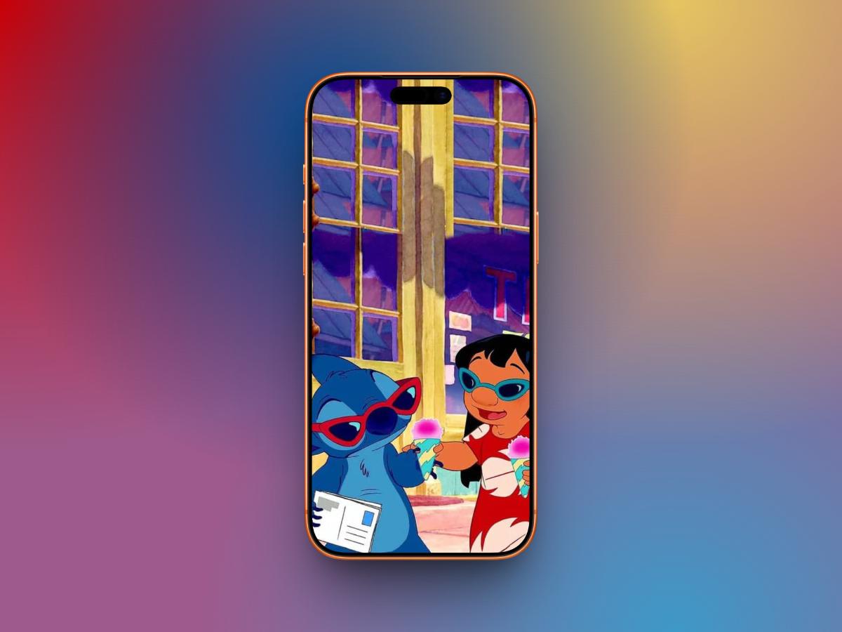 Lilo and Stitch Summer Vibes Wallpaper