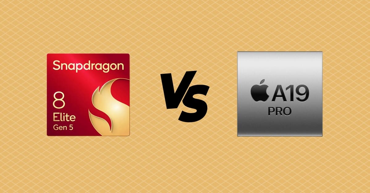 Snapdragon 8 Elite Gen 5 vs A19 Pro