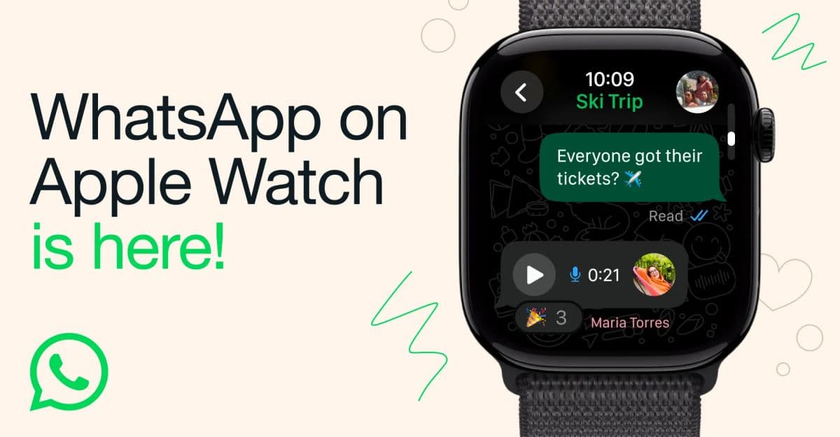 WhatsApp Arrives on Apple Watch: Key Details