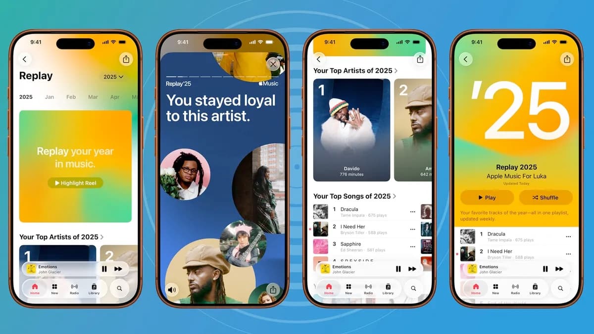Apple Music Replay 2025