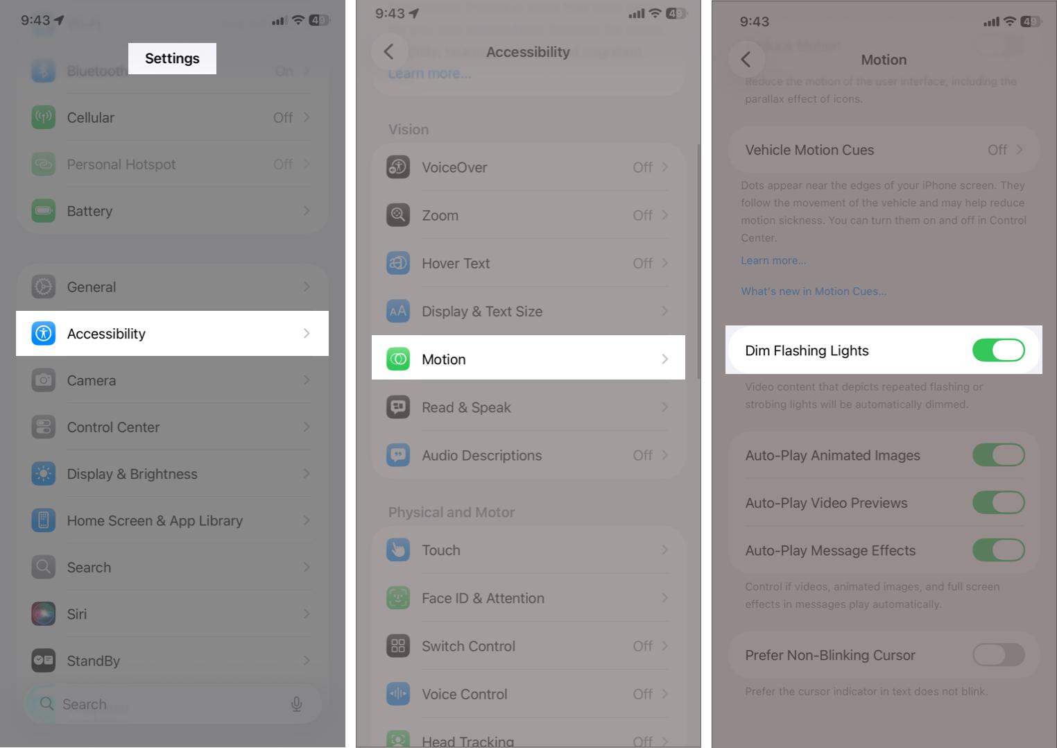 How to Dim Flashing Lights in Videos on iPhone, iPad, and Mac