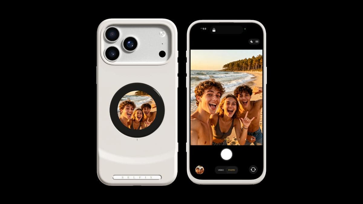 Rear Display That Works Like a Live Viewfinder