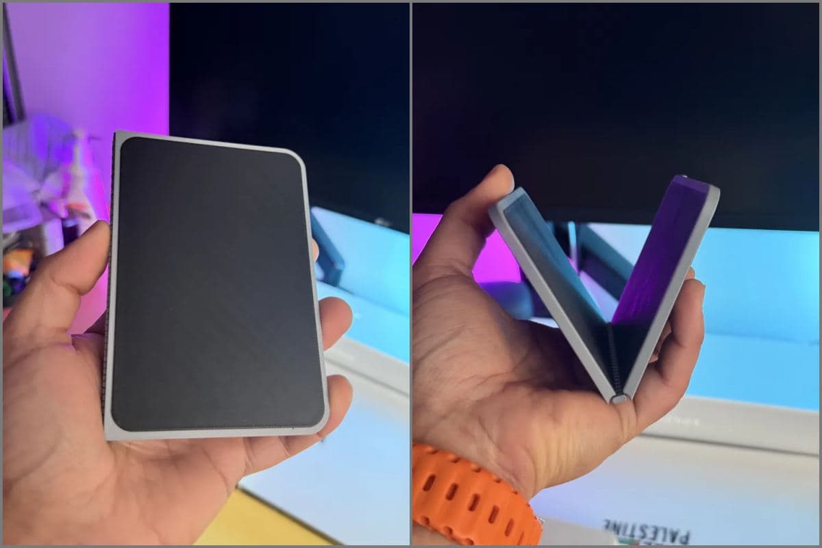 Apple Seems Focused on the Unfolded Experience
