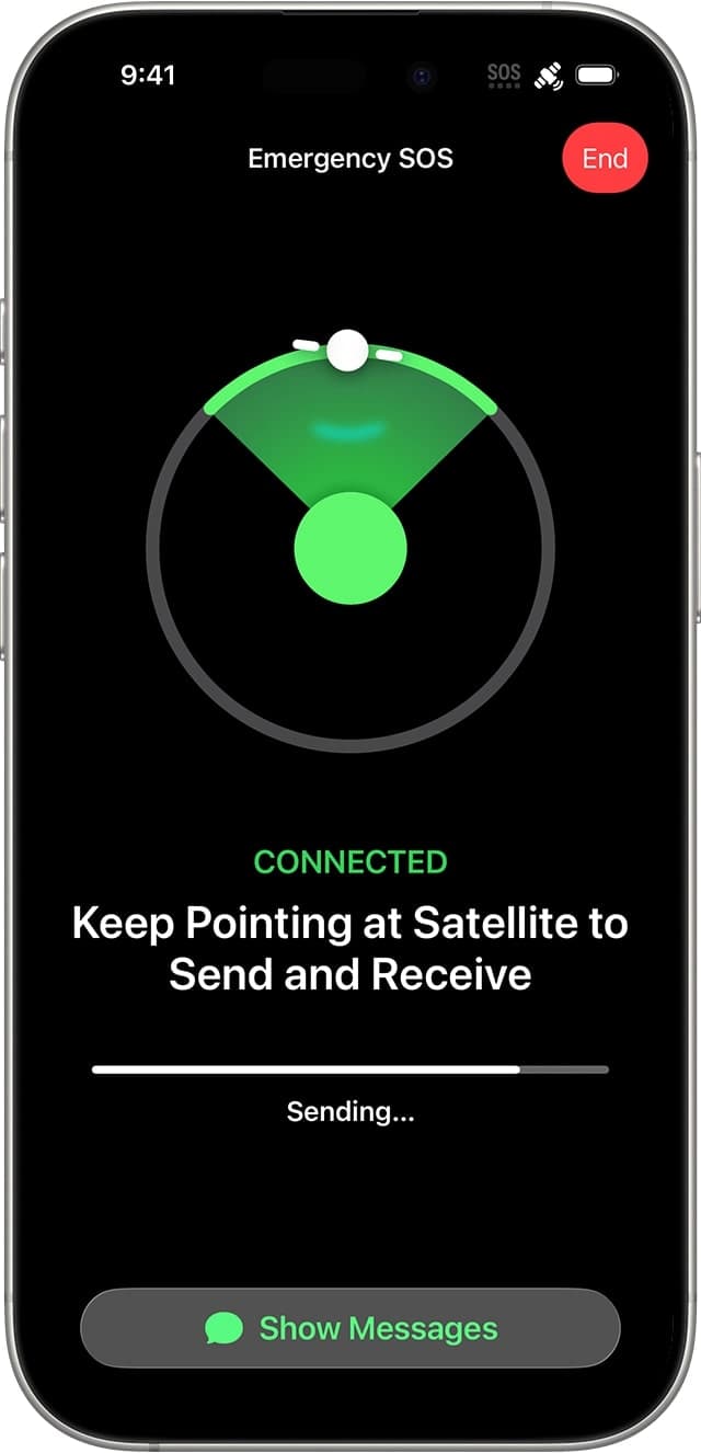 stay connected and deliver your message to the emergency services