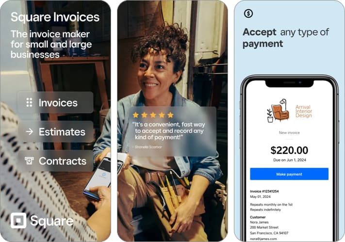 Square Invoices 