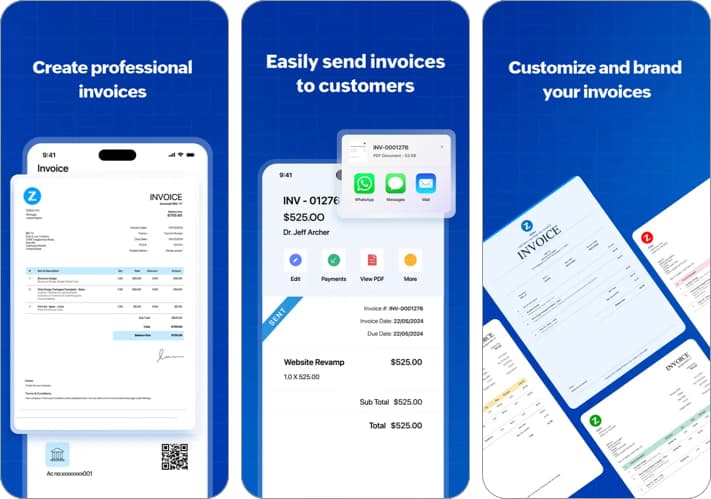 Zoho Invoice