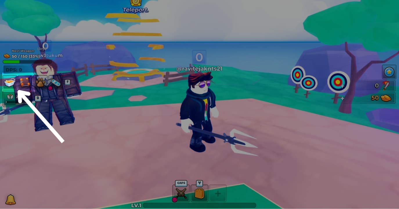 Click the Shop Icon