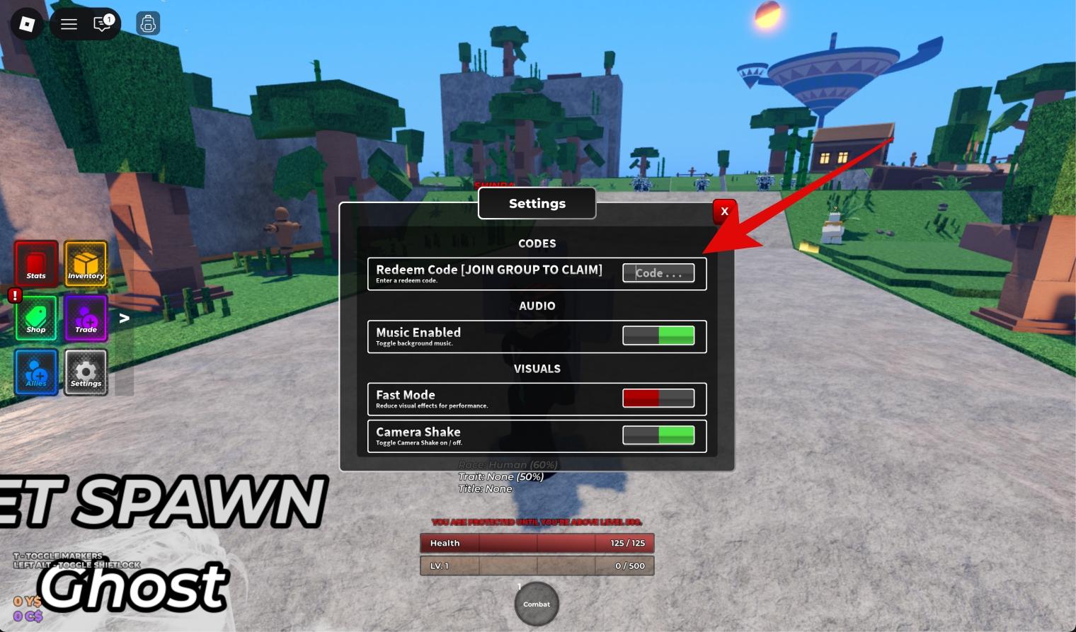 Enter a working code in code box and press Enter to claim your rewards