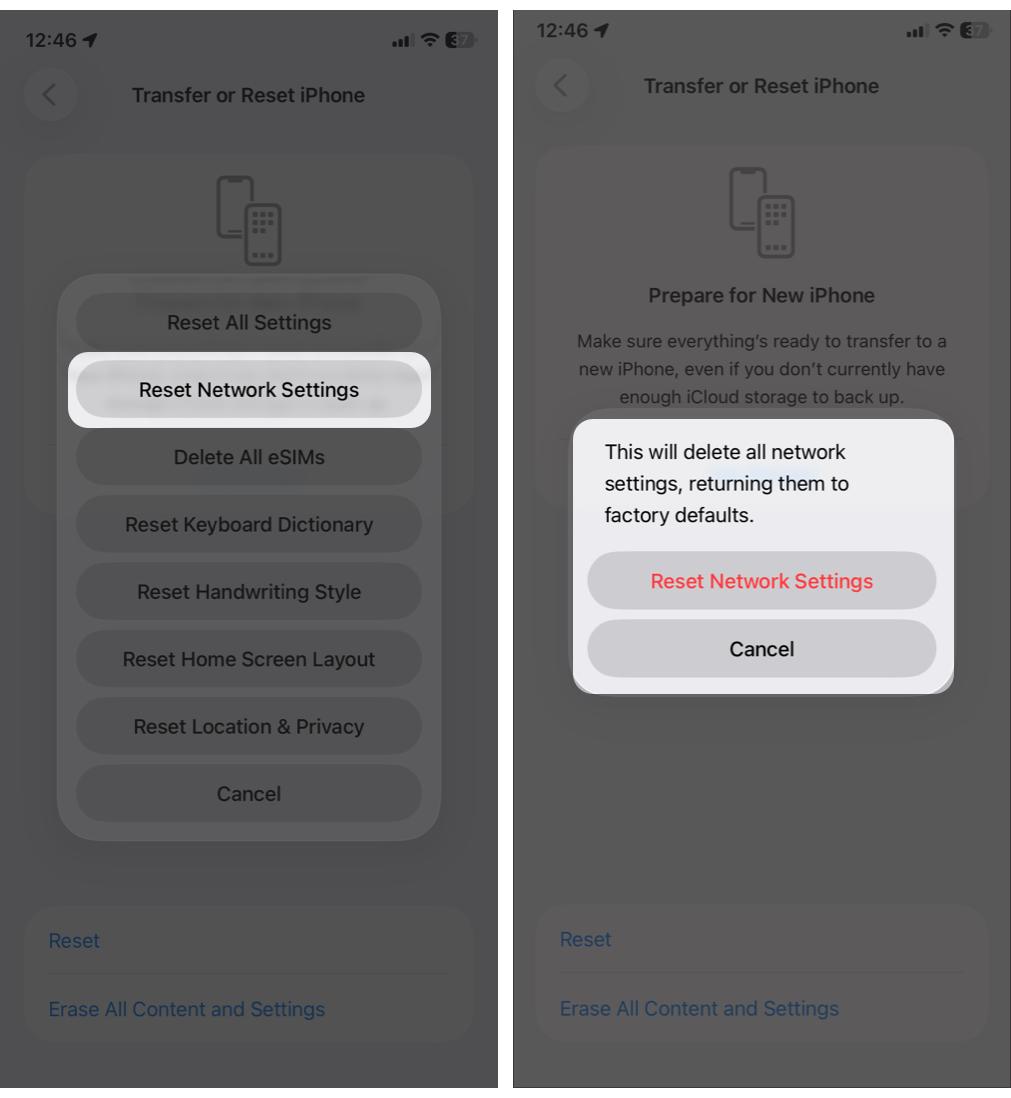 Enter your iPhone passcode and confirm your choice