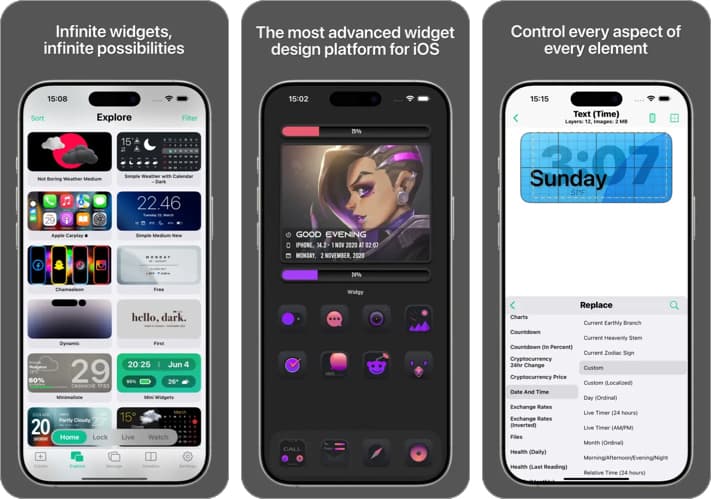 Widgy Widgets Application