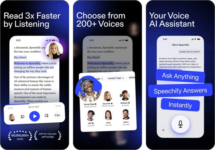 Speechify Text to Speech Audio