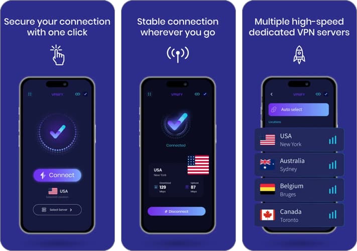 VPNIFY Safari Extensions