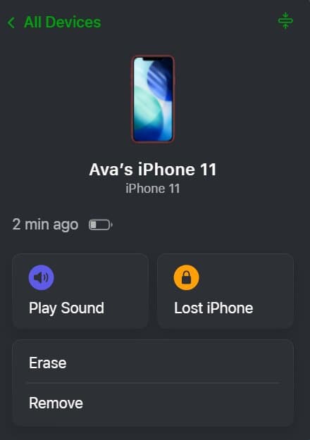 Click Lost Mode