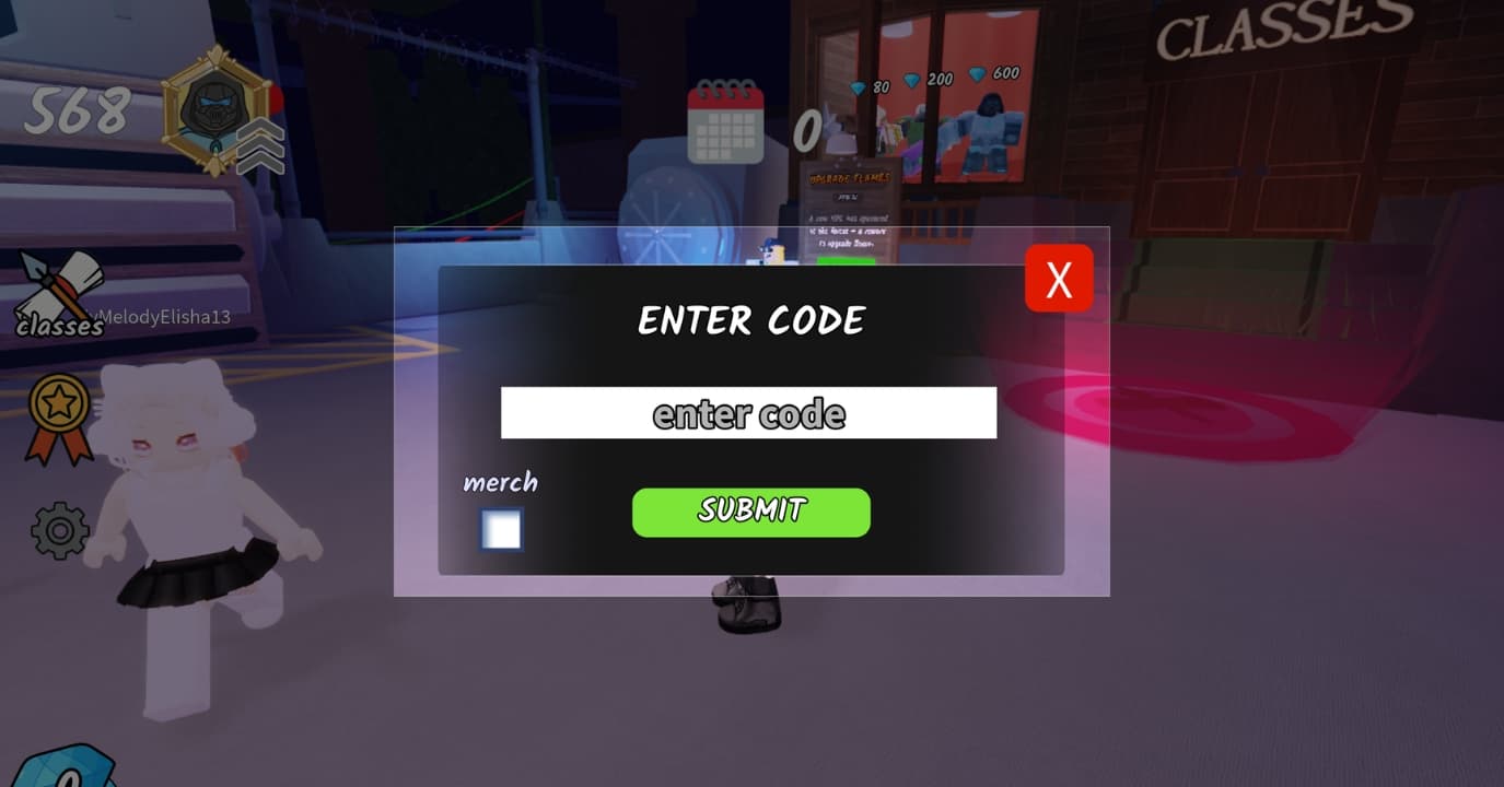 Enter the Code And Tap Submit