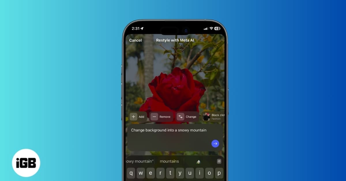 How to Use Instagram Restyle AI Tool on iPhone and Android