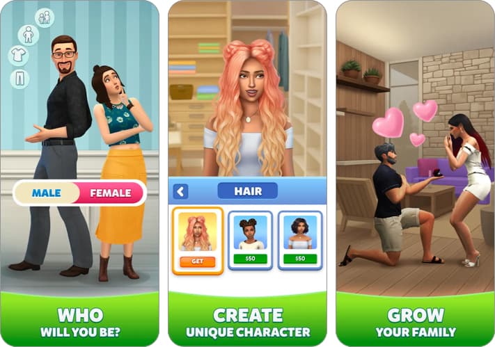 Life Sim 3D Game