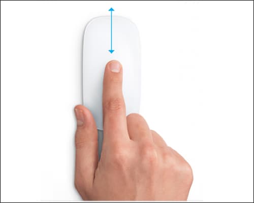 Scroll with One Finger