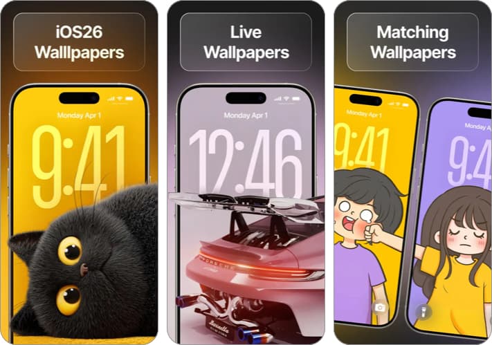 WallPics Wallpaper App for iPhone