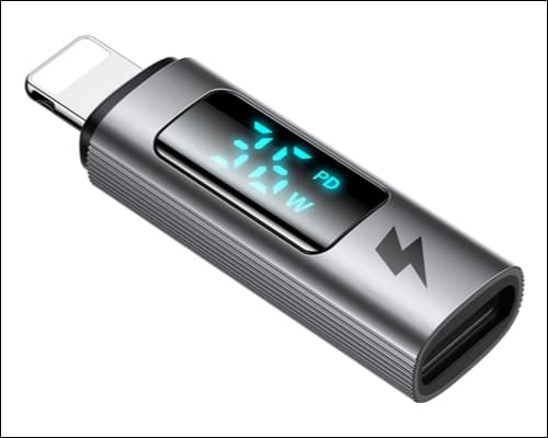 mcdodo USB-C to Lightning Connector with Digital Display