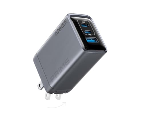 Anker Prime 100W GaN USB-C Charger Block