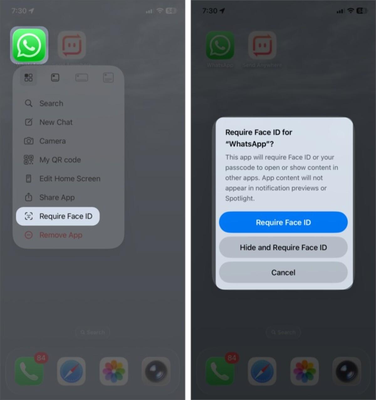 Enable App Lock in iPhone