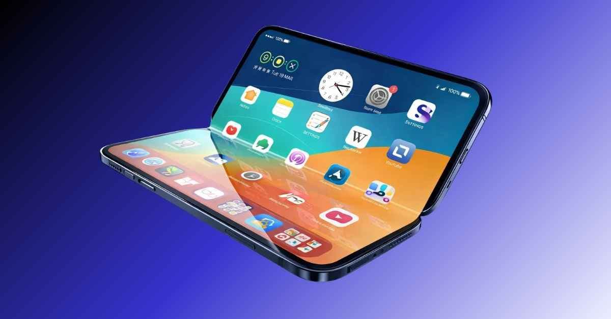 iPhone Fold leak shows Apple going for a book-style design