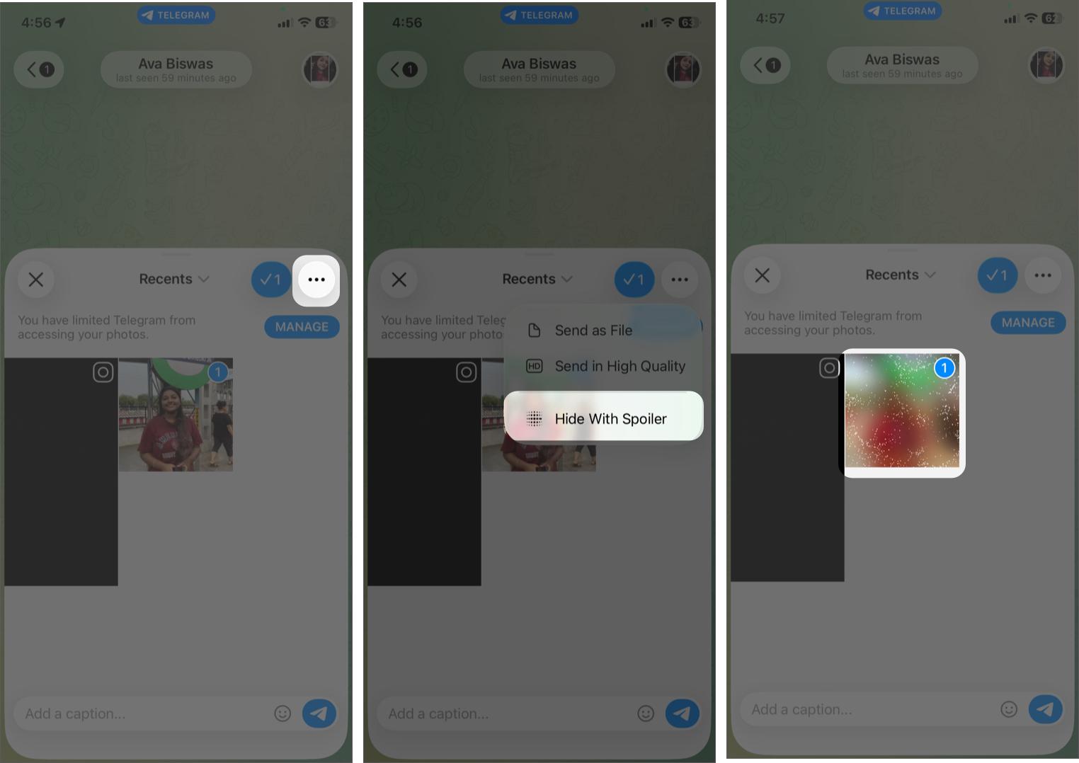 Hide your images with spoilers