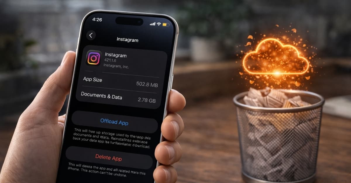 I cleared Instagram cache and it actually fixed the lag