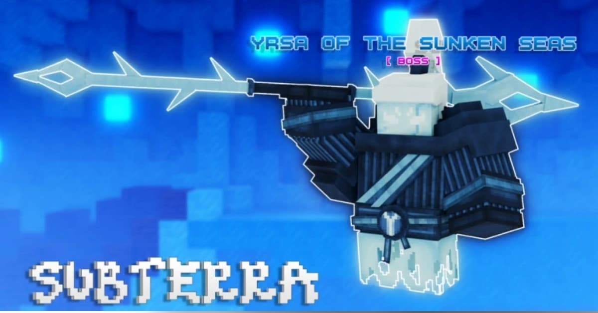 Roblox Subterra codes (September 2026)