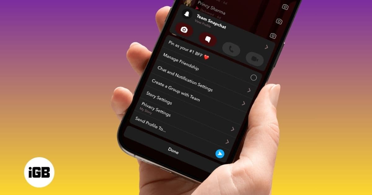 Team Snapchat Won’t Stop Messaging? Here’s What You Can Do