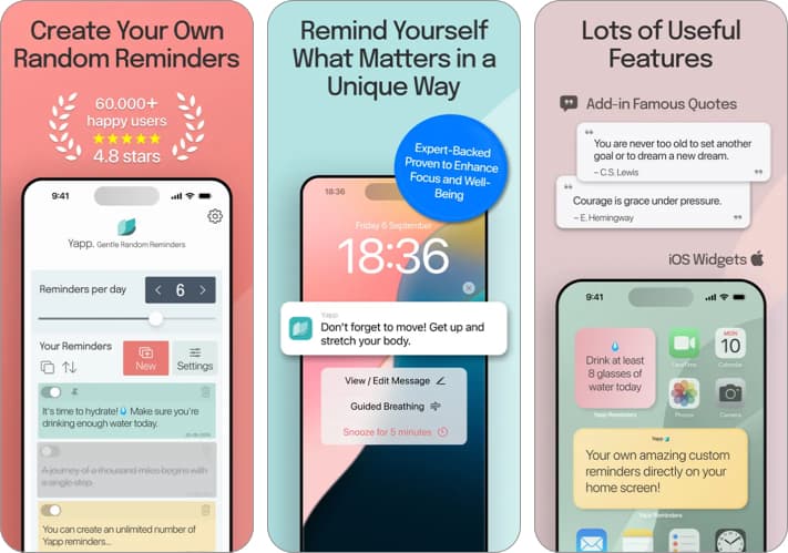 Yapp Random Reminders
