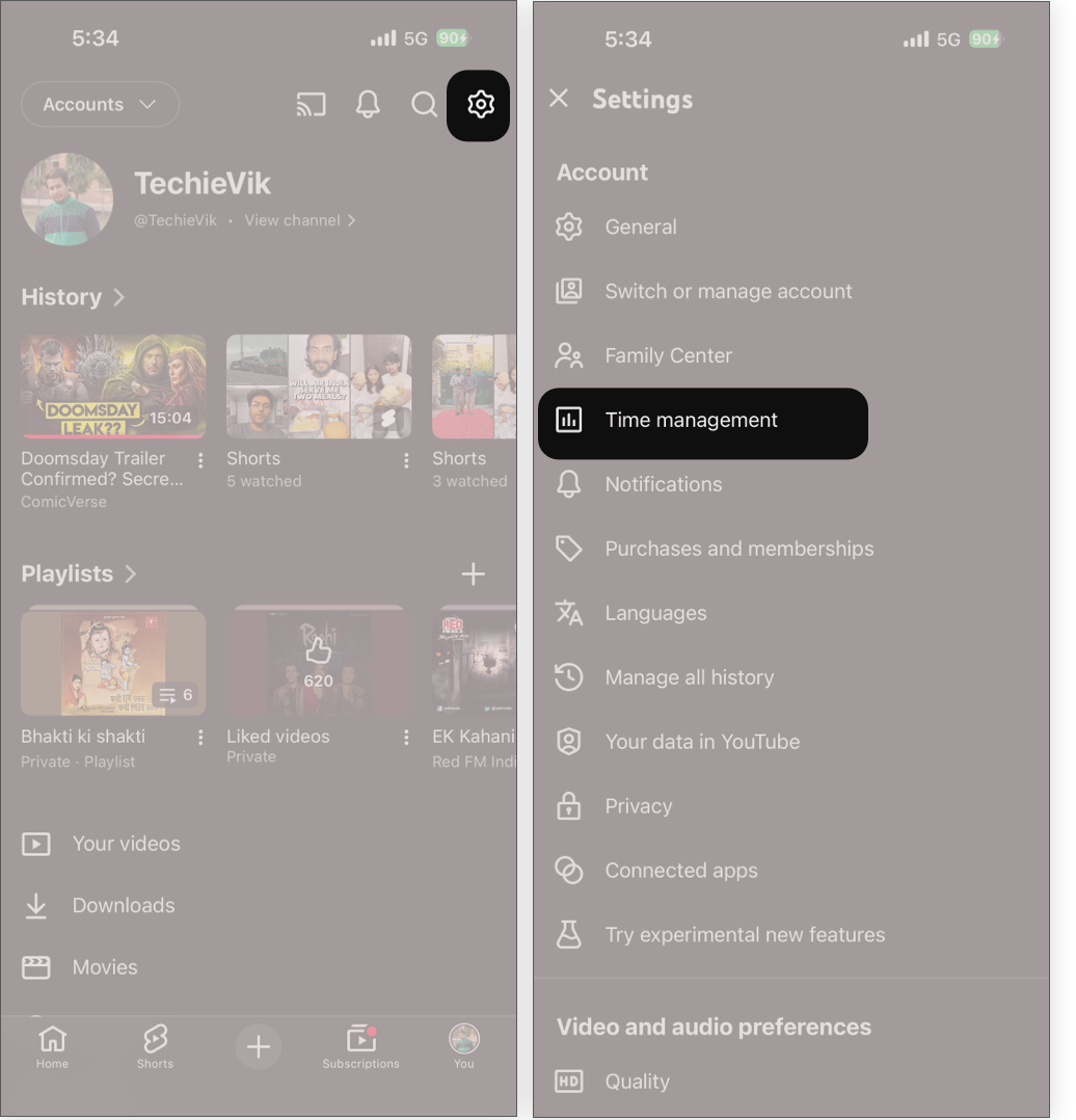 Accessing App Settings