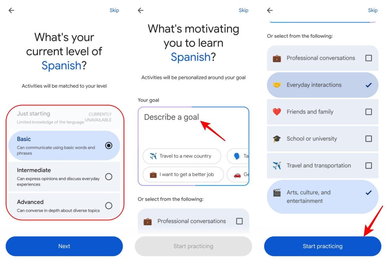Google Translate AI Speaking Practice Setup Steps