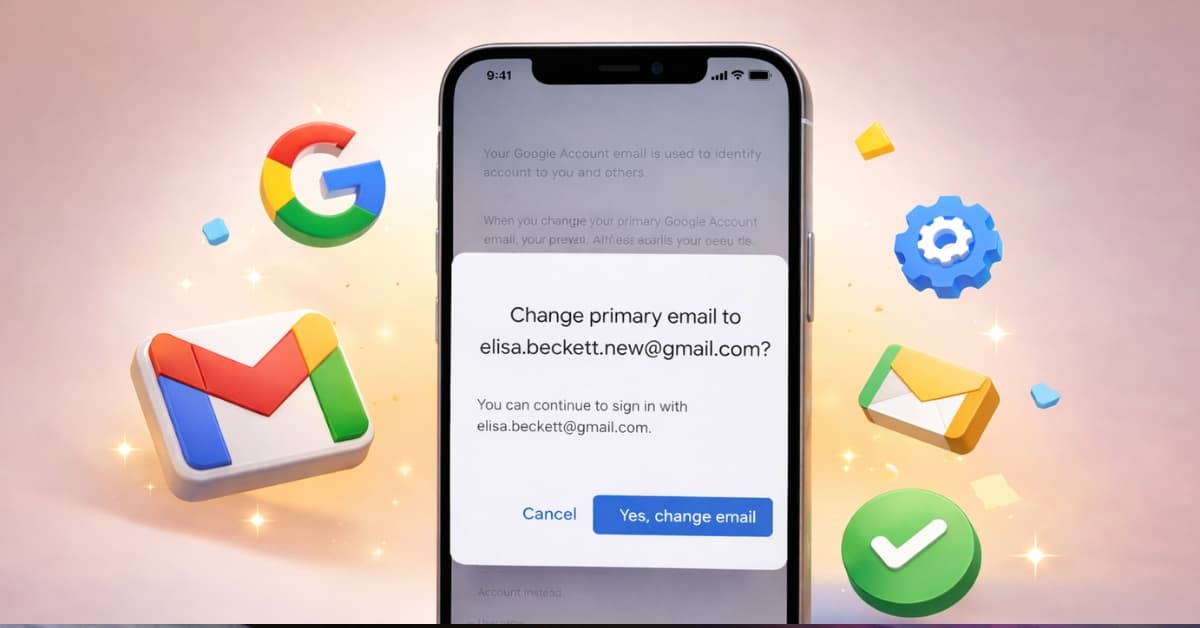 Google now lets you change your Gmail address — Here’s how it works