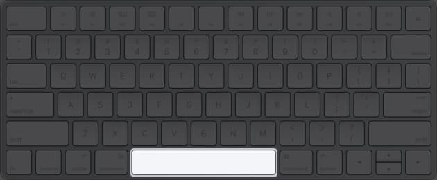 Space bar for Quick Look