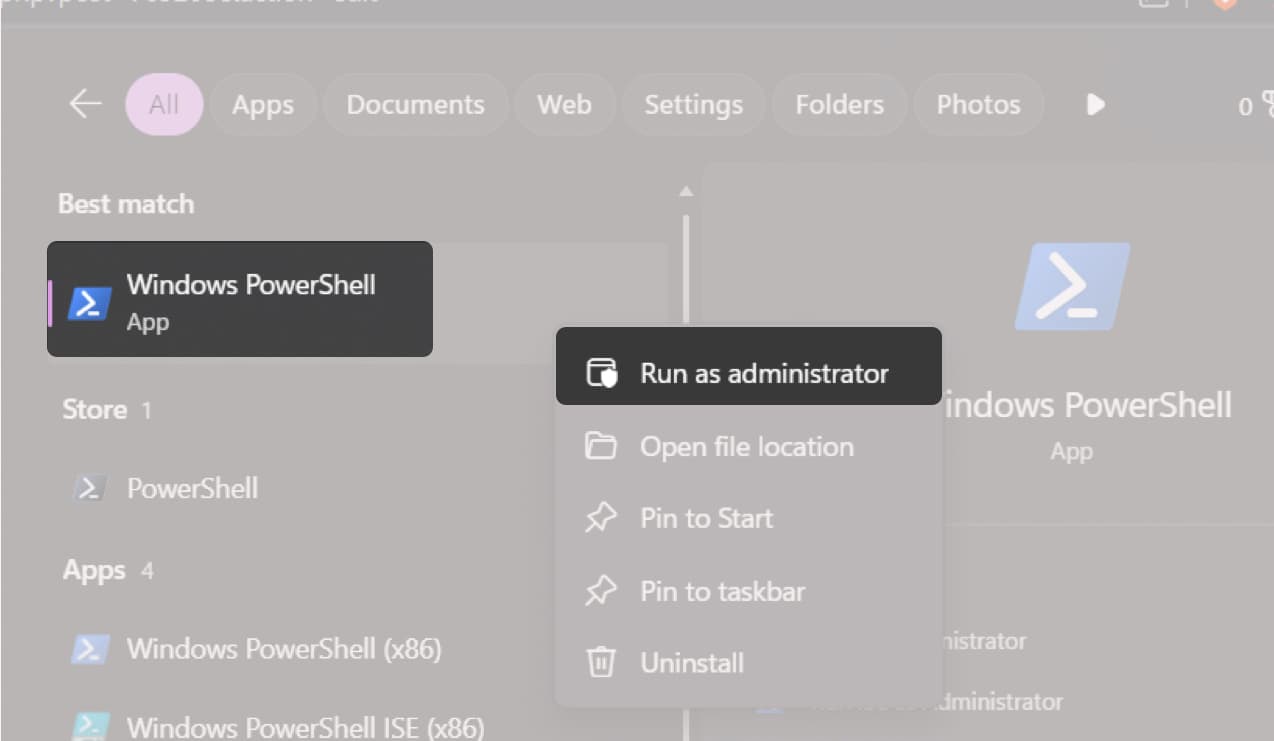 Uninstall Copilot Using PowerShell Command