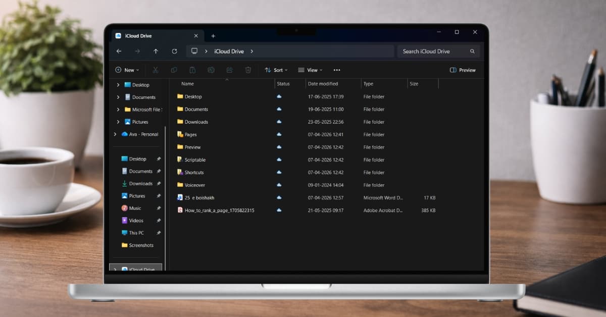 Using iCloud on Windows felt more limited than I expected