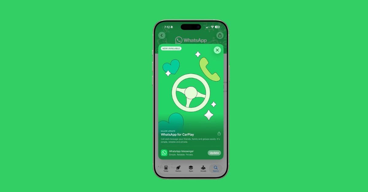 WhatsApp gets native Apple CarPlay app with messaging and call support