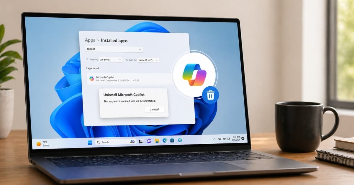 Windows 11 finally lets you uninstall Copilot: Here’s how to do it