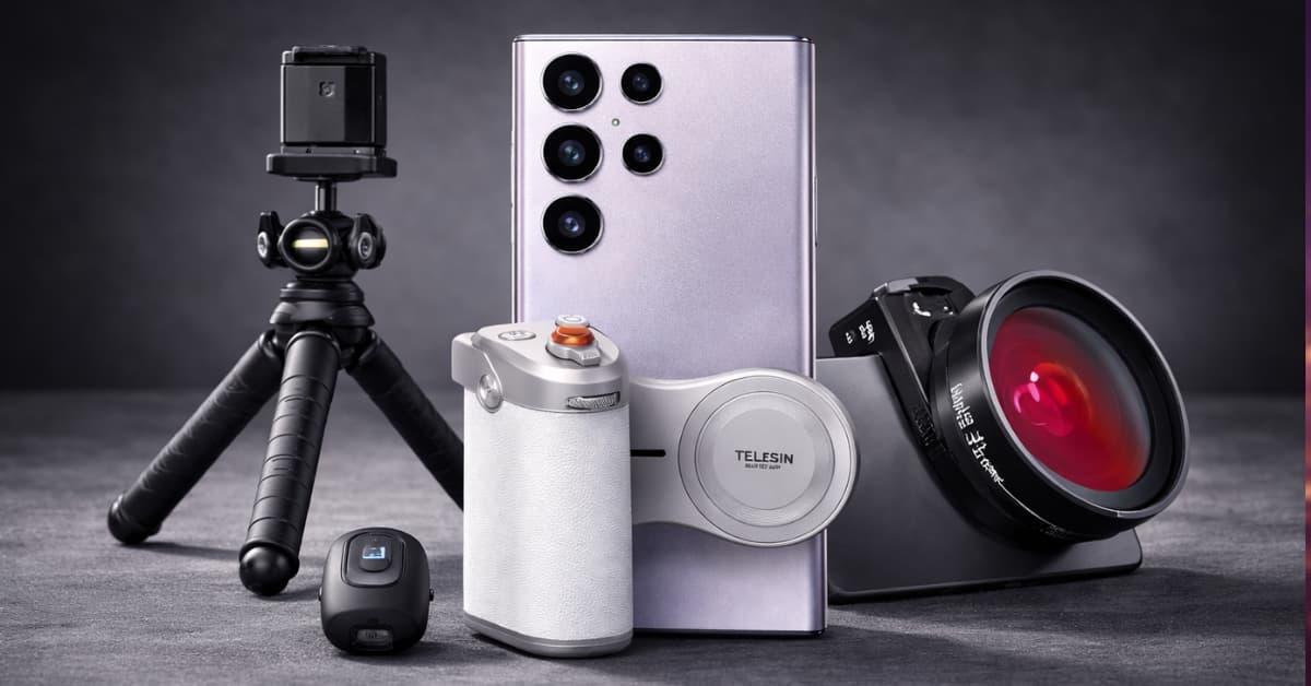These camera accessories turn my Samsung S26 Ultra into a DSLR