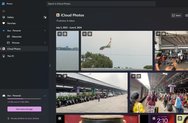 iCloud Photos Syncs Camera Roll