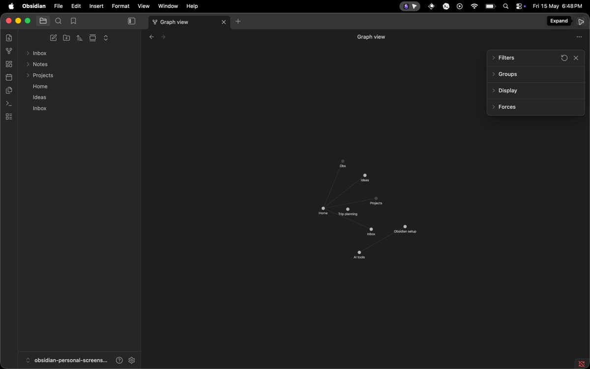 Graph view