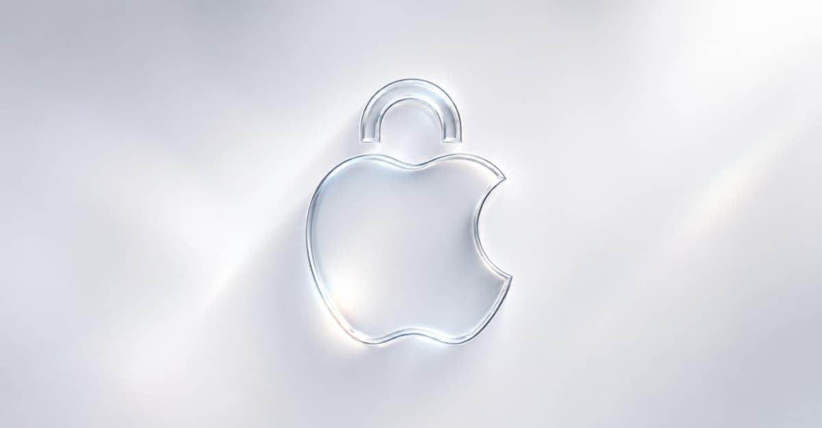 Apple privacy lock logo
