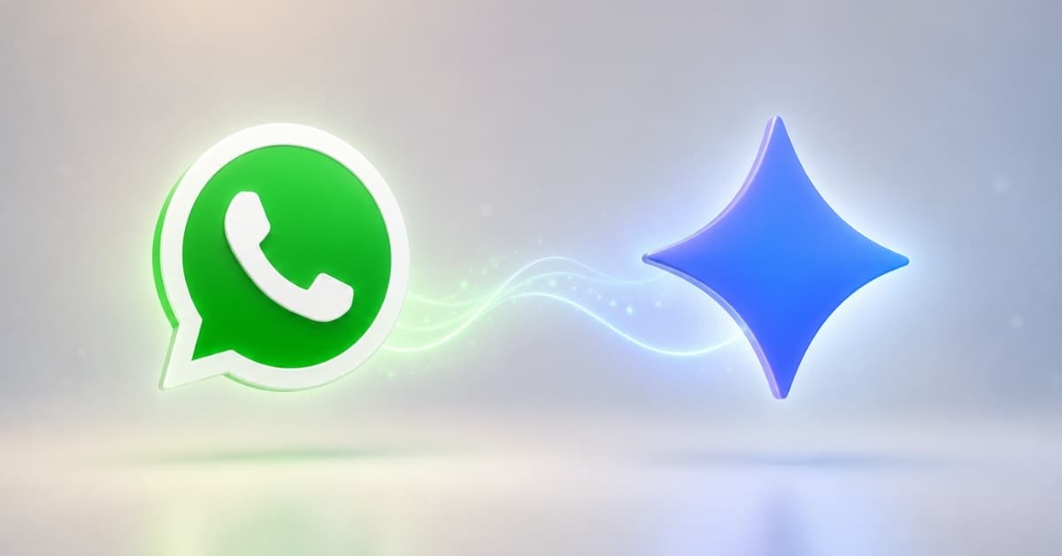 I connected WhatsApp to Gemini, and now I barely type messages anymore