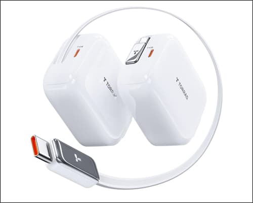 TORRAS 67W FlexLine Retractable Charger