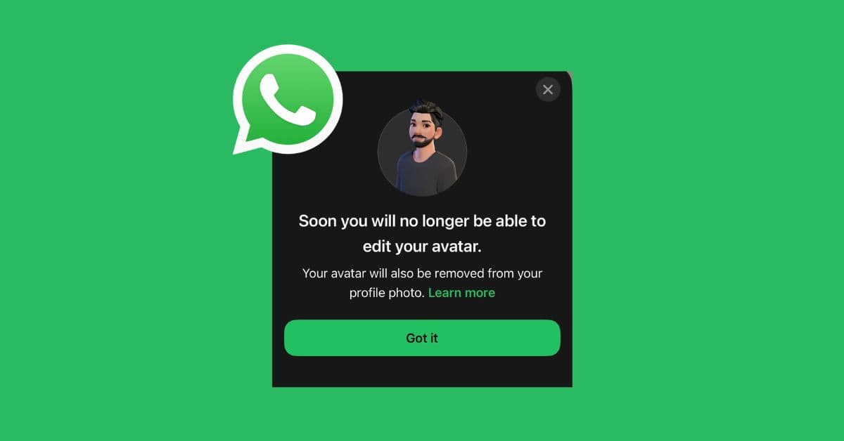 WhatsApp is phasing out avatars across iOS and Android