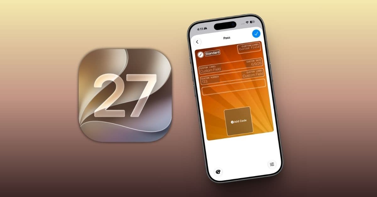 Apple Wallet gets physical pass support and easier bill splitting in iOS 27