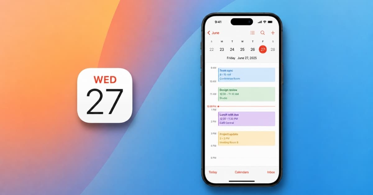 I tried the Calendar app in iOS 27. These new features actually save time